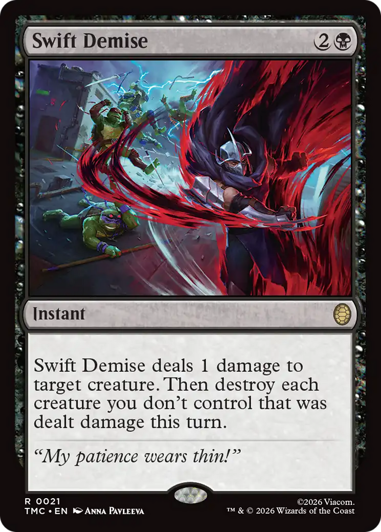 Swift Demise [Teenage Mutant Ninja Turtles Commander] | Mega City Incorporated