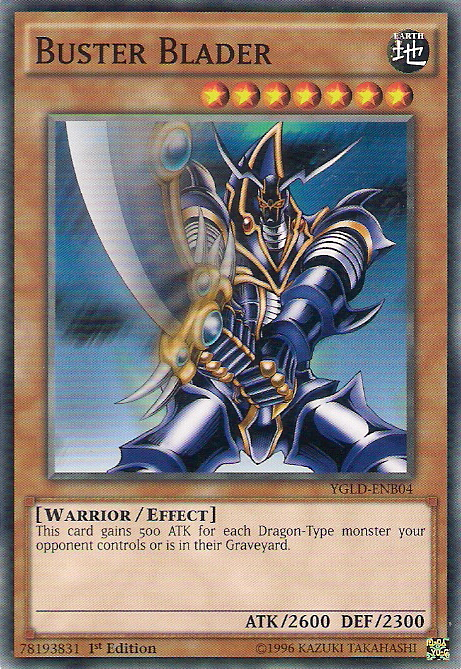 Buster Blader [YGLD-ENB04] Common | Mega City Incorporated
