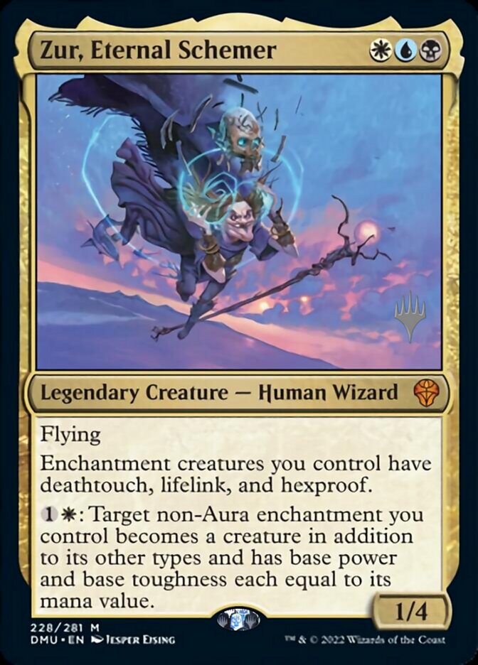 Zur, Eternal Schemer (Promo Pack) [Dominaria United Promos] | Mega City Incorporated