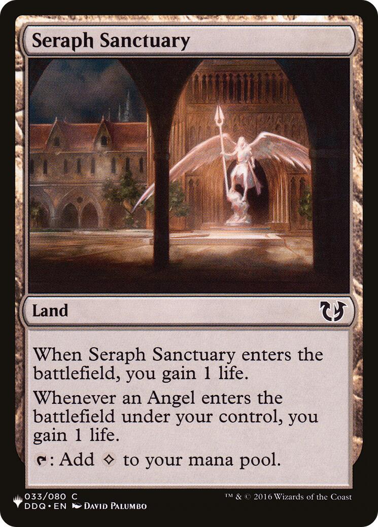Seraph Sanctuary (DDQ) [The List] | Mega City Incorporated