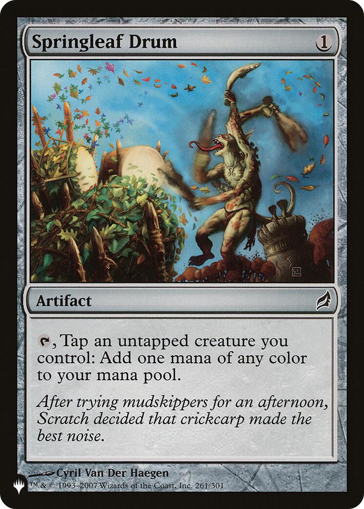 Springleaf Drum [The List] | Mega City Incorporated