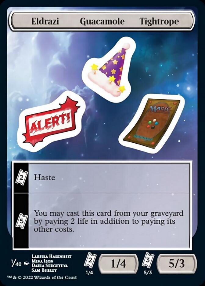 Eldrazi Guacamole Tightrope [Unfinity Stickers] | Mega City Incorporated