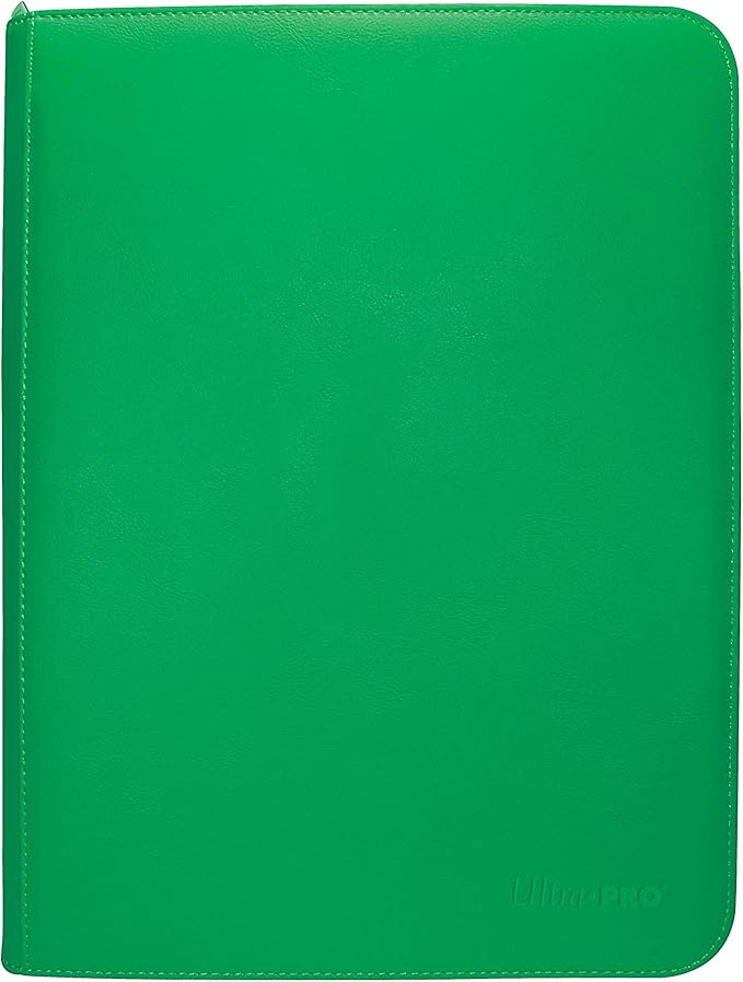 Ultra PRO - Vivid 9-Pocket Zippered PRO-Binder: (Green) | Mega City Incorporated