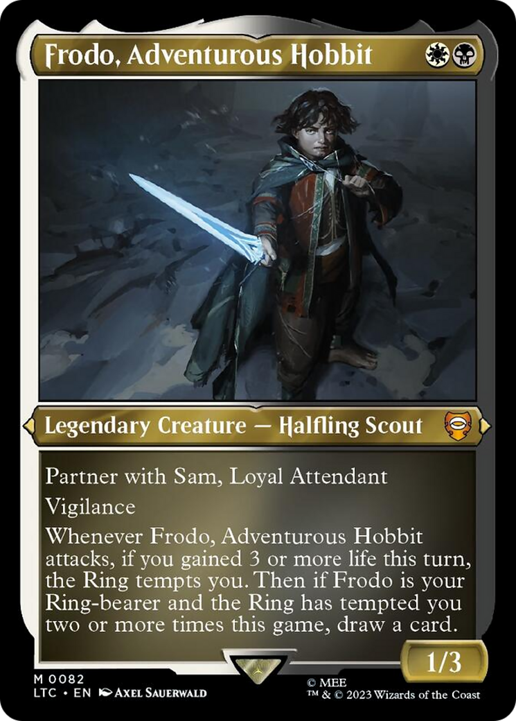 Frodo, Adventurous Hobbit (Display Commander) [The Lord of the Rings: Tales of Middle-Earth Commander] | Mega City Incorporated