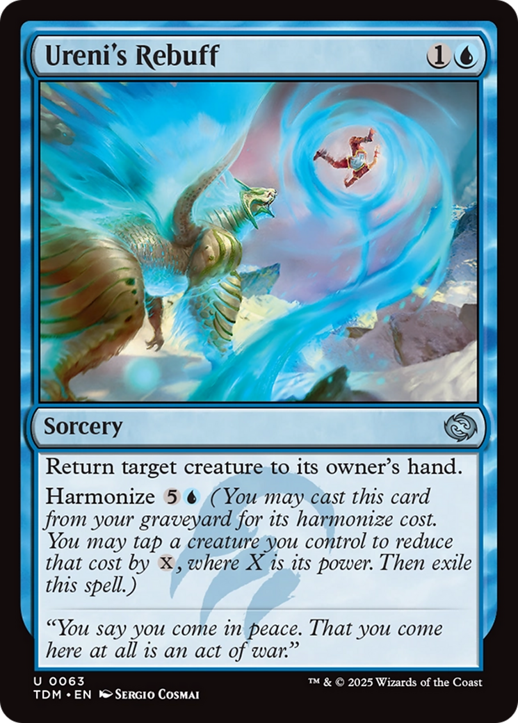 Ureni's Rebuff [Tarkir: Dragonstorm] | Mega City Incorporated