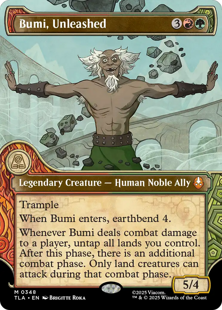 Bumi, Unleashed (Showcase) [Avatar: The Last Airbender] | Mega City Incorporated