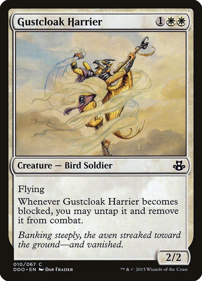 Gustcloak Harrier [Duel Decks: Elspeth vs. Kiora] | Mega City Incorporated