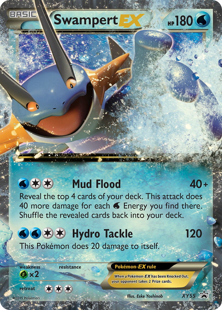 Swampert EX (XY55) [XY: Black Star Promos] | Mega City Incorporated