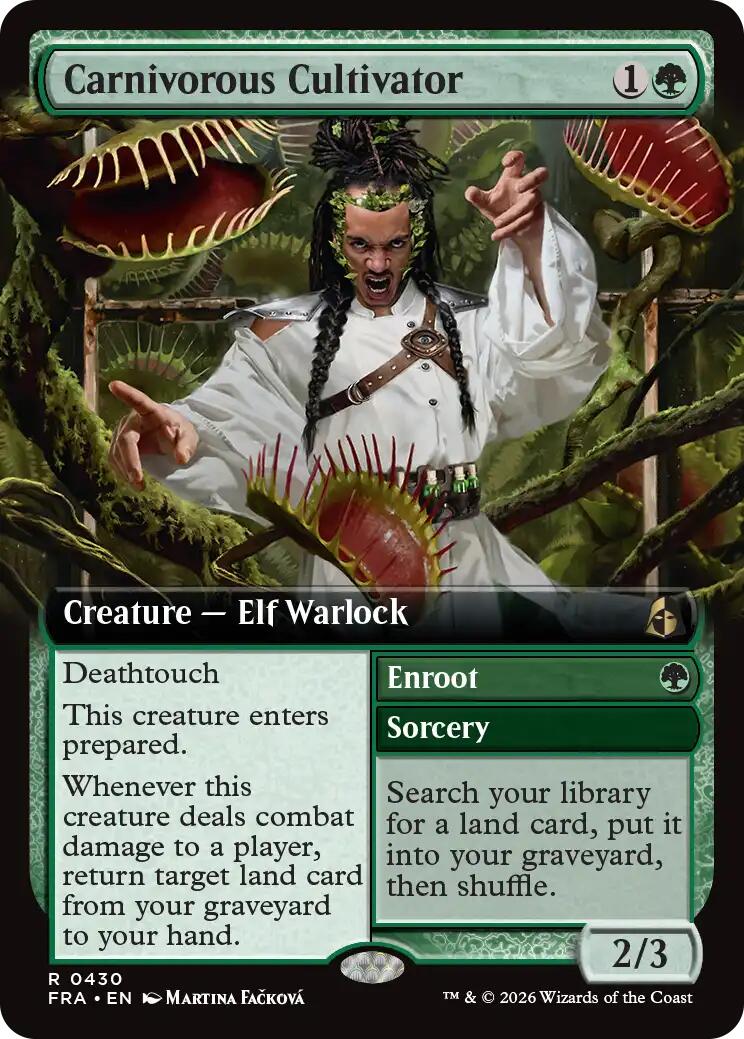 Carnivorous Cultivator (Extended Art) [Reality Fracture] | Mega City Incorporated