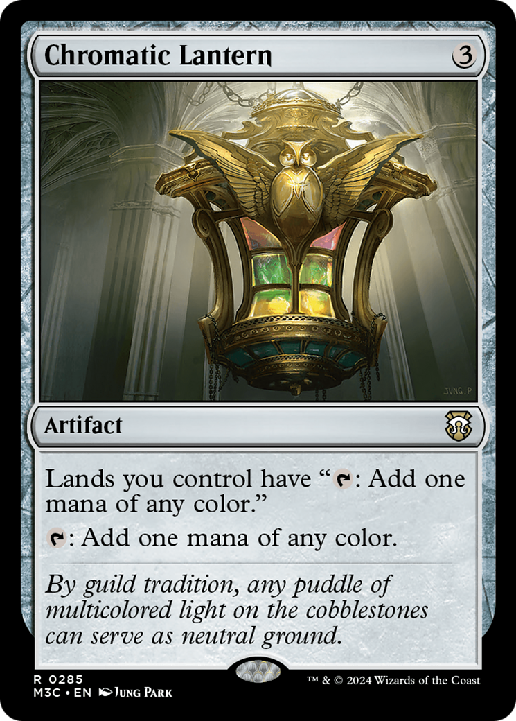 Chromatic Lantern (Ripple Foil) [Modern Horizons 3 Commander] | Mega City Incorporated