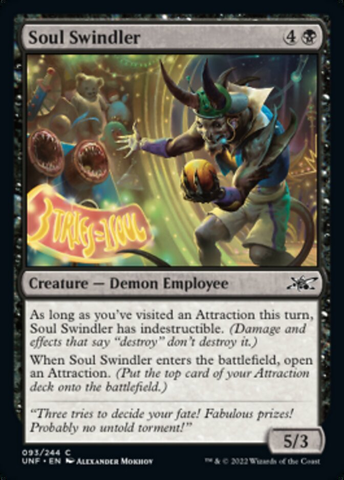Soul Swindler [Unfinity] | Mega City Incorporated