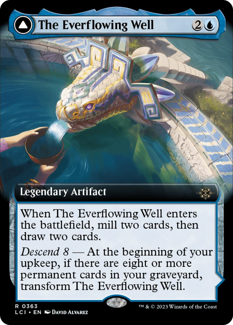 The Everflowing Well // The Myriad Pools (Extended Art) [The Lost Caverns of Ixalan] | Mega City Incorporated