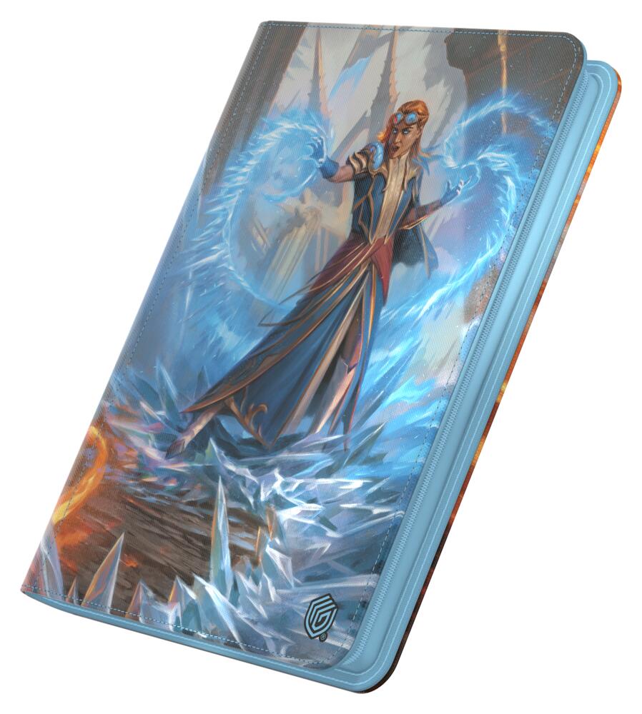 Magic: The Gathering - Reality Fracture Zipfolio 360+ Xenoskin - Chandra, Chill of Compliance/Chandra, Torch of Defiance - Ultimate Guard Storage Albums | Mega City Incorporated