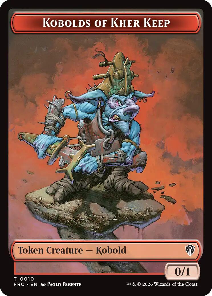 Kobolds of Kher Keep // Phyrexian Mite Double-Sided Token [Reality Fracture Commander Tokens] | Mega City Incorporated