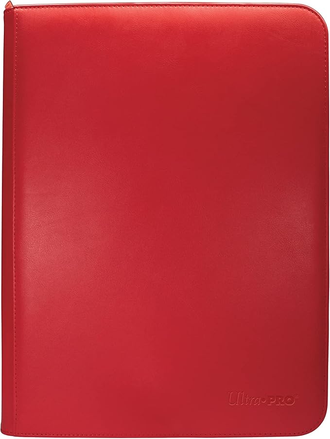 Vivid 9 Pocket Zippered PRO-Binder Red | Mega City Incorporated