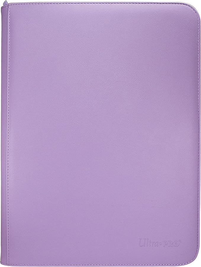 Ultra PRO - Vivid 9-Pocket Zippered PRO-Binder: Purple | Mega City Incorporated
