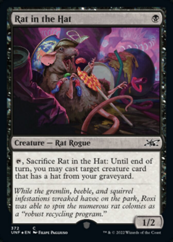 Rat in the Hat (Galaxy Foil) [Unfinity] | Mega City Incorporated