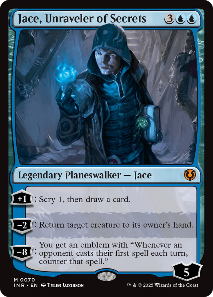 Jace, Unraveler of Secrets [Innistrad Remastered] | Mega City Incorporated