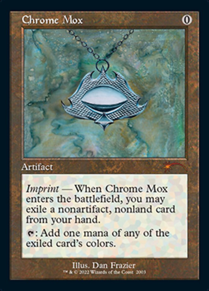 Chrome Mox (Retro) [Secret Lair Countdown Kit] | Mega City Incorporated