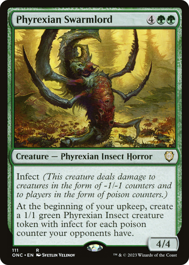 Phyrexian Swarmlord [Phyrexia: All Will Be One Commander] | Mega City Incorporated