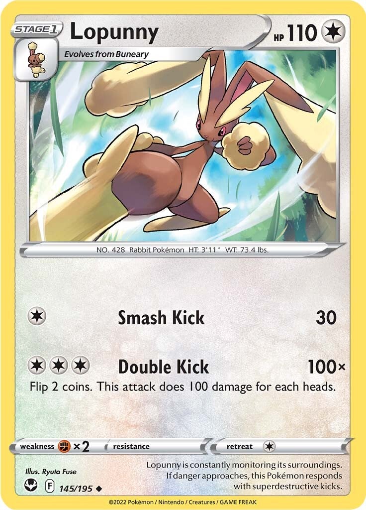 Lopunny (145/195) [Sword & Shield: Silver Tempest] | Mega City Incorporated