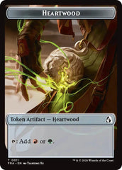 Heartwood // Thopter Double-Sided Token [Reality Fracture Tokens] | Mega City Incorporated