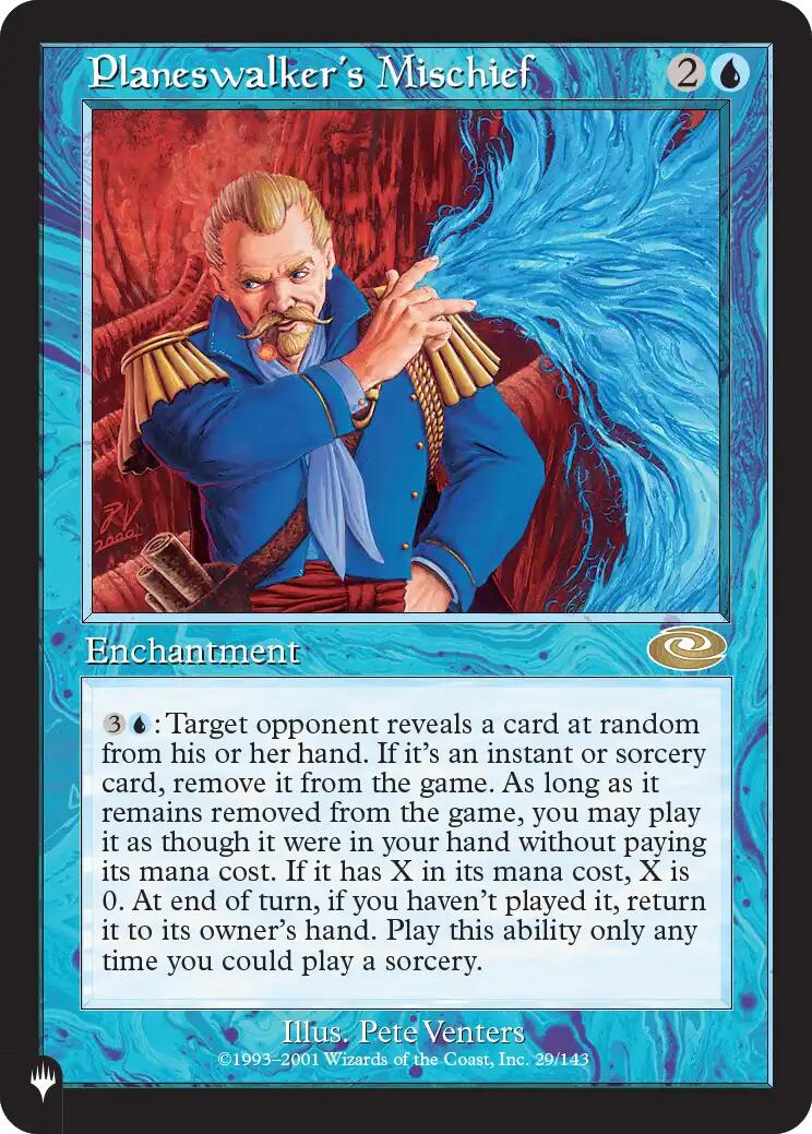 Planeswalker's Mischief [The List] | Mega City Incorporated