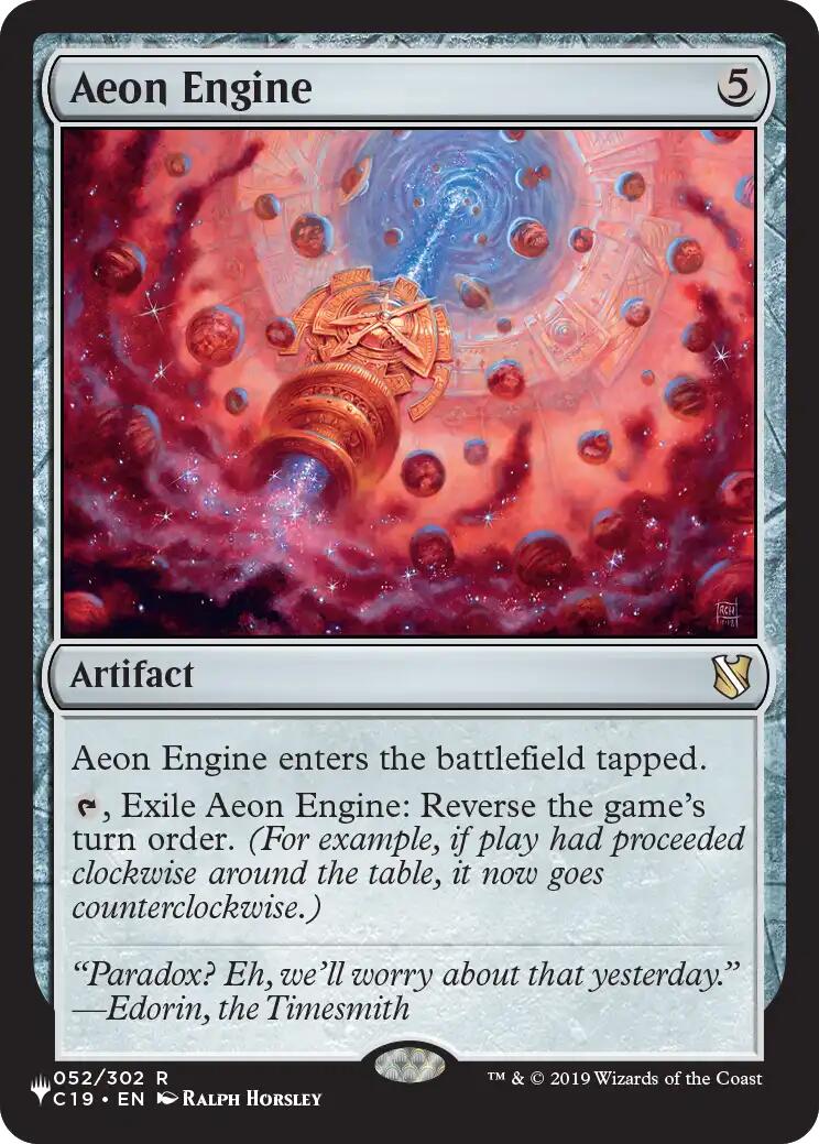 Aeon Engine [The List] | Mega City Incorporated