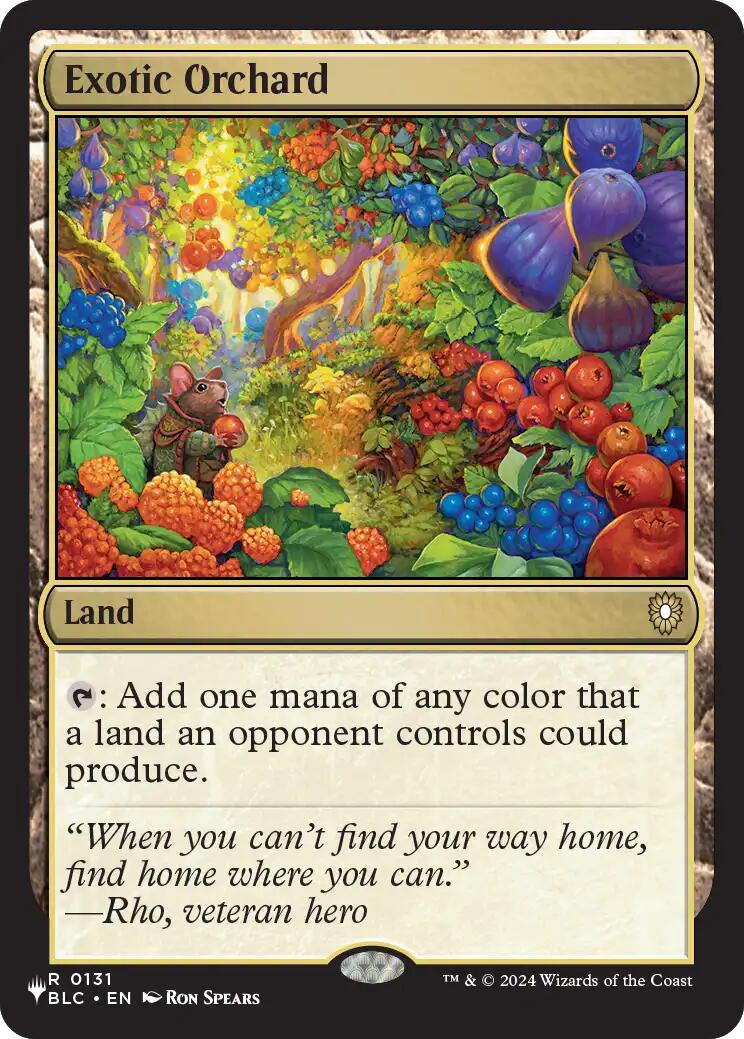 Exotic Orchard [The List] | Mega City Incorporated