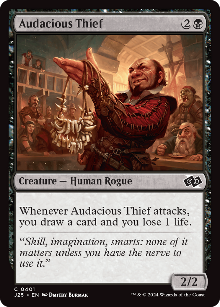 Audacious Thief [Foundations Jumpstart] | Mega City Incorporated