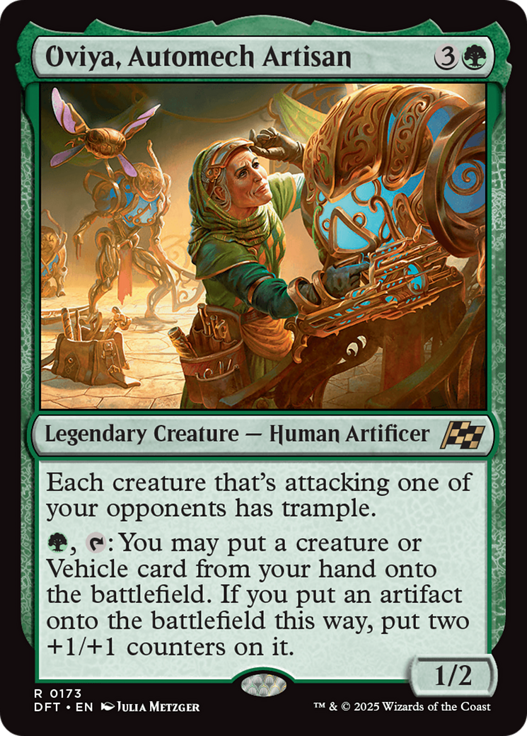 Oviya, Automech Artisan [Aetherdrift] | Mega City Incorporated