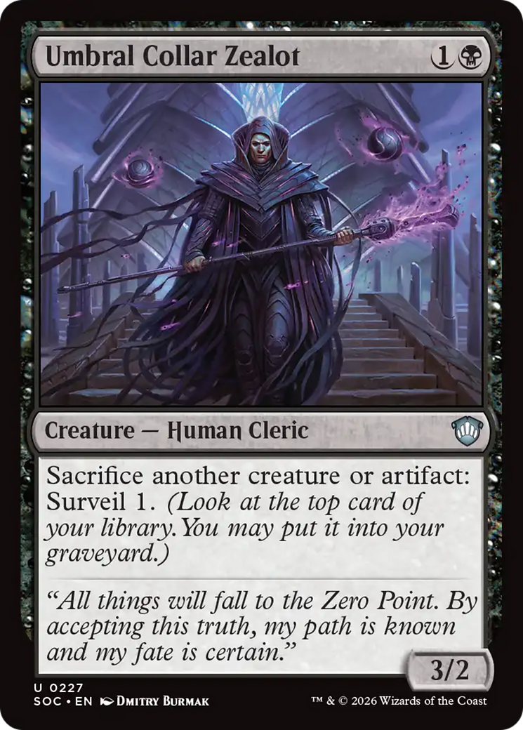 Umbral Collar Zealot [Secrets of Strixhaven Commander] | Mega City Incorporated