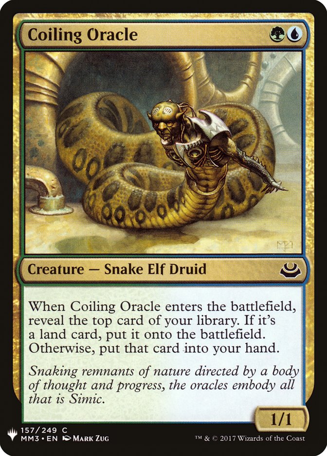 Coiling Oracle [Mystery Booster] | Mega City Incorporated
