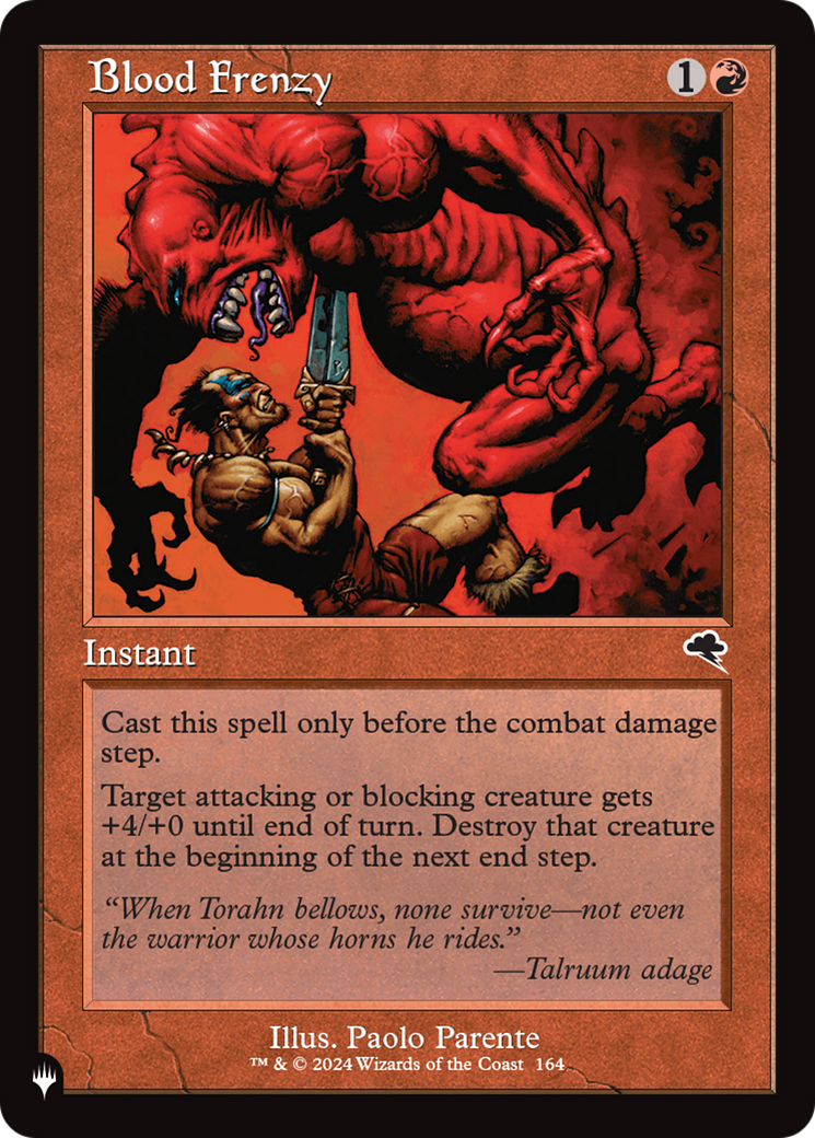 Blood Frenzy [The List] | Mega City Incorporated