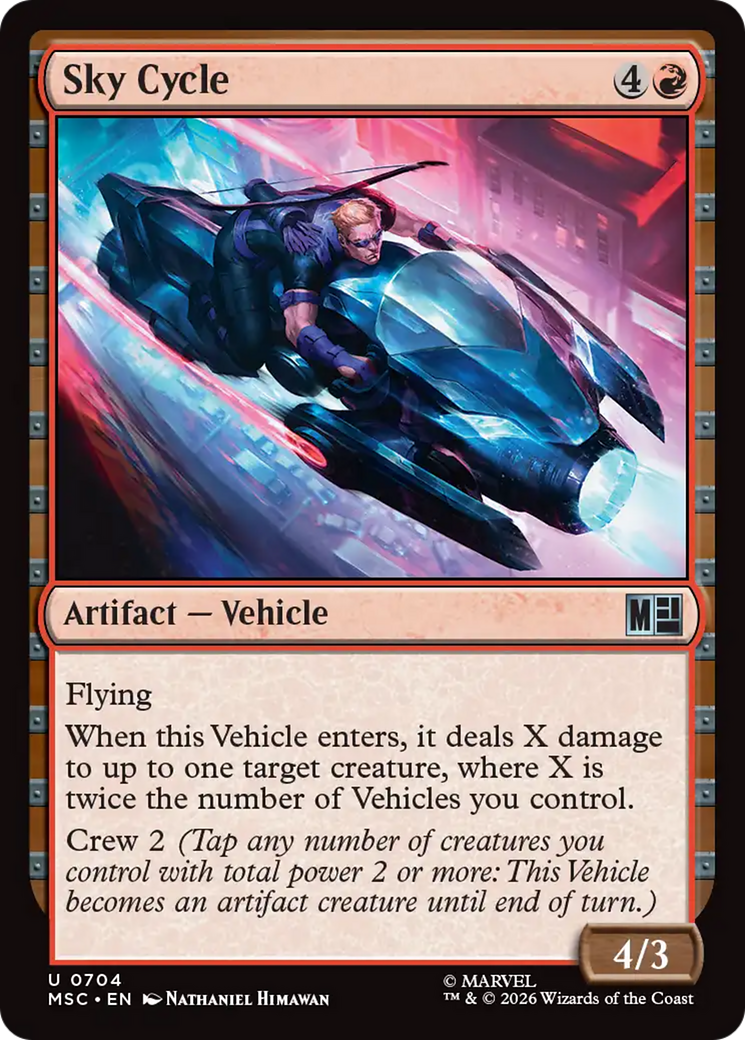 Sky Cycle [Marvel Super Heroes Commander] | Mega City Incorporated