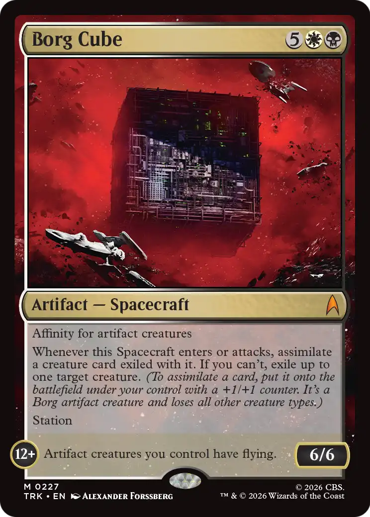 Borg Cube [Star Trek] | Mega City Incorporated