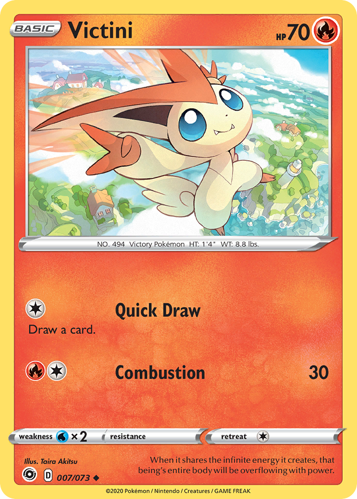 Victini (007/073) [Sword & Shield: Champion's Path] | Mega City Incorporated