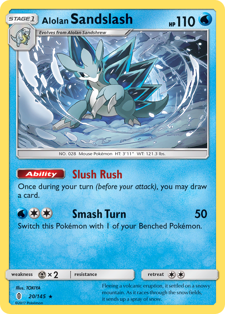Alolan Sandslash (20/145) [Sun & Moon: Guardians Rising] | Mega City Incorporated