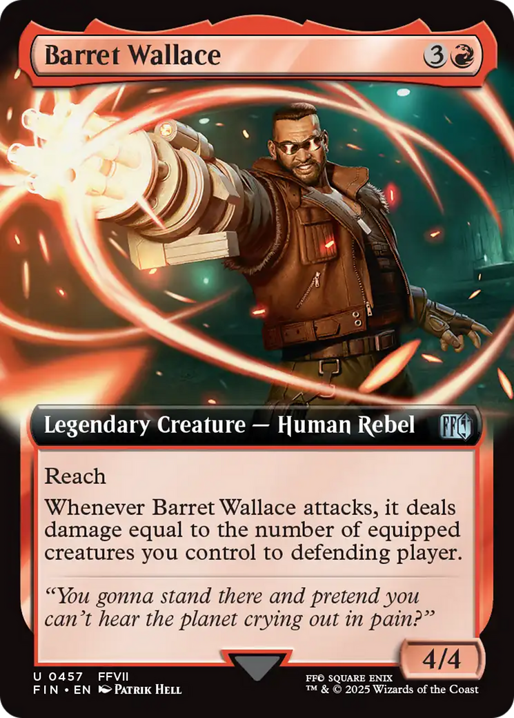 Barret Wallace (Extended Art) [FINAL FANTASY] | Mega City Incorporated