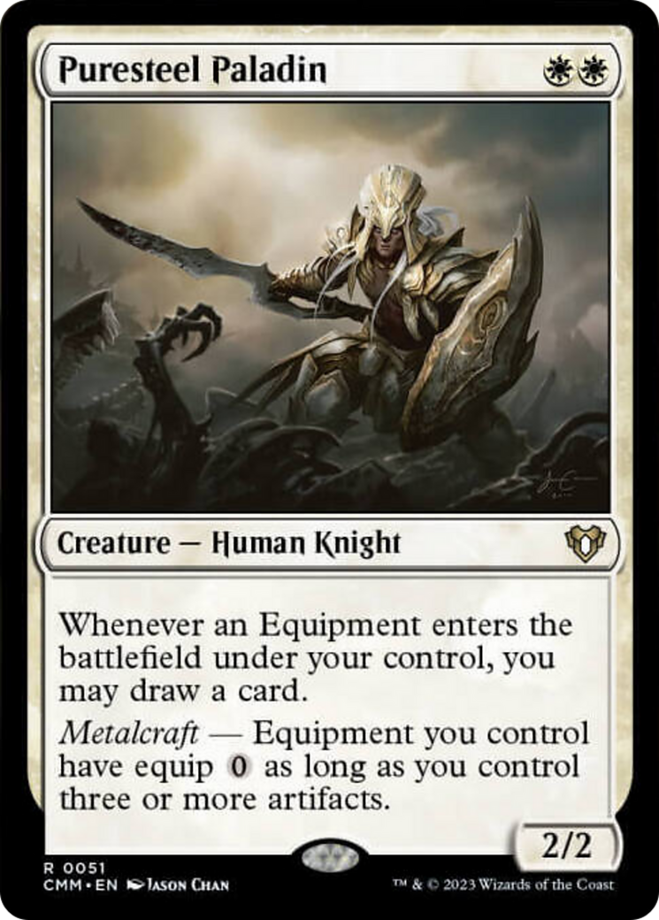 Puresteel Paladin [Commander Masters] | Mega City Incorporated