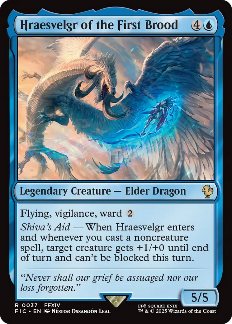 Hraesvelgr of the First Brood [FINAL FANTASY Commander] | Mega City Incorporated