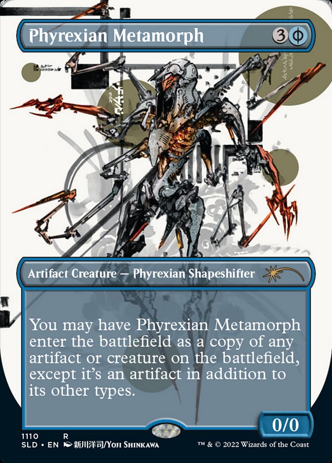 Phyrexian Metamorph (Borderless) [Secret Lair Drop Series] | Mega City Incorporated