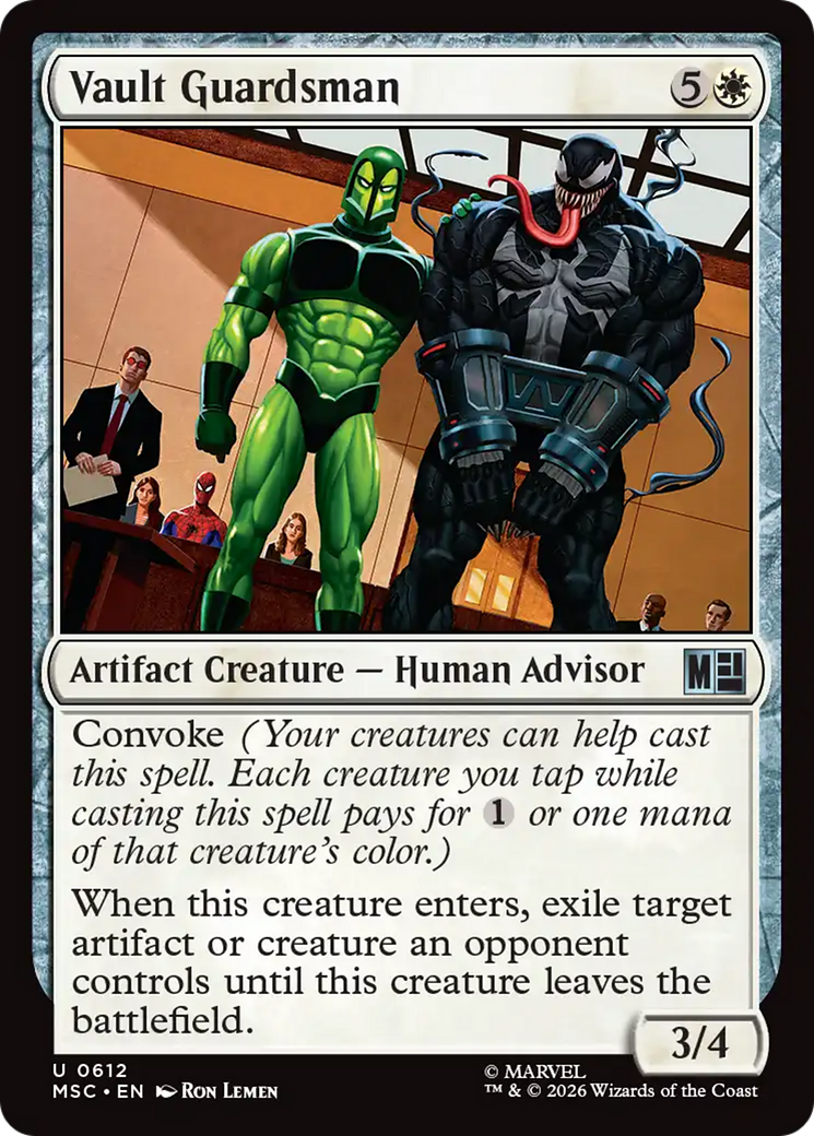 Vault Guardsman [Marvel Super Heroes Commander] | Mega City Incorporated