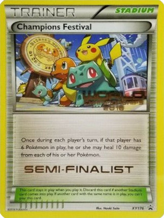 Champions Festival (XY176) (2016 Semi-Finalist) [XY: Black Star Promos] | Mega City Incorporated