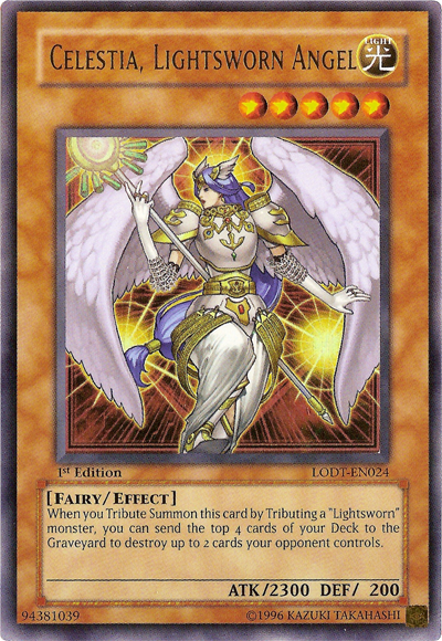 Celestia, Lightsworn Angel [LODT-EN024] Ultra Rare | Mega City Incorporated
