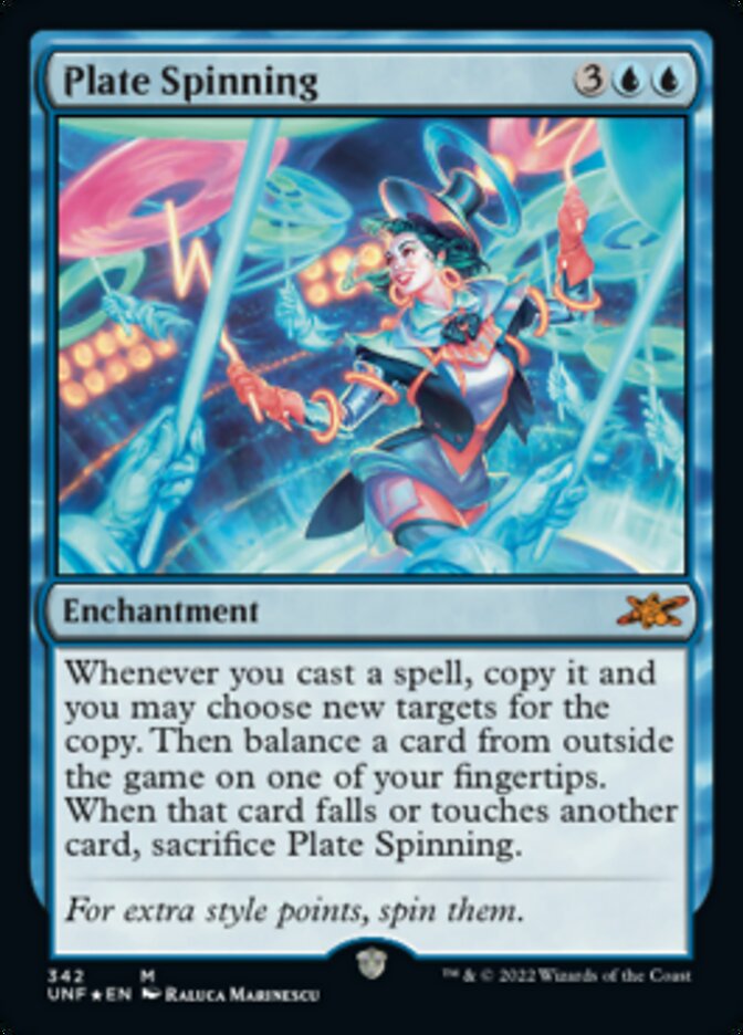 Plate Spinning (Galaxy Foil) [Unfinity] | Mega City Incorporated