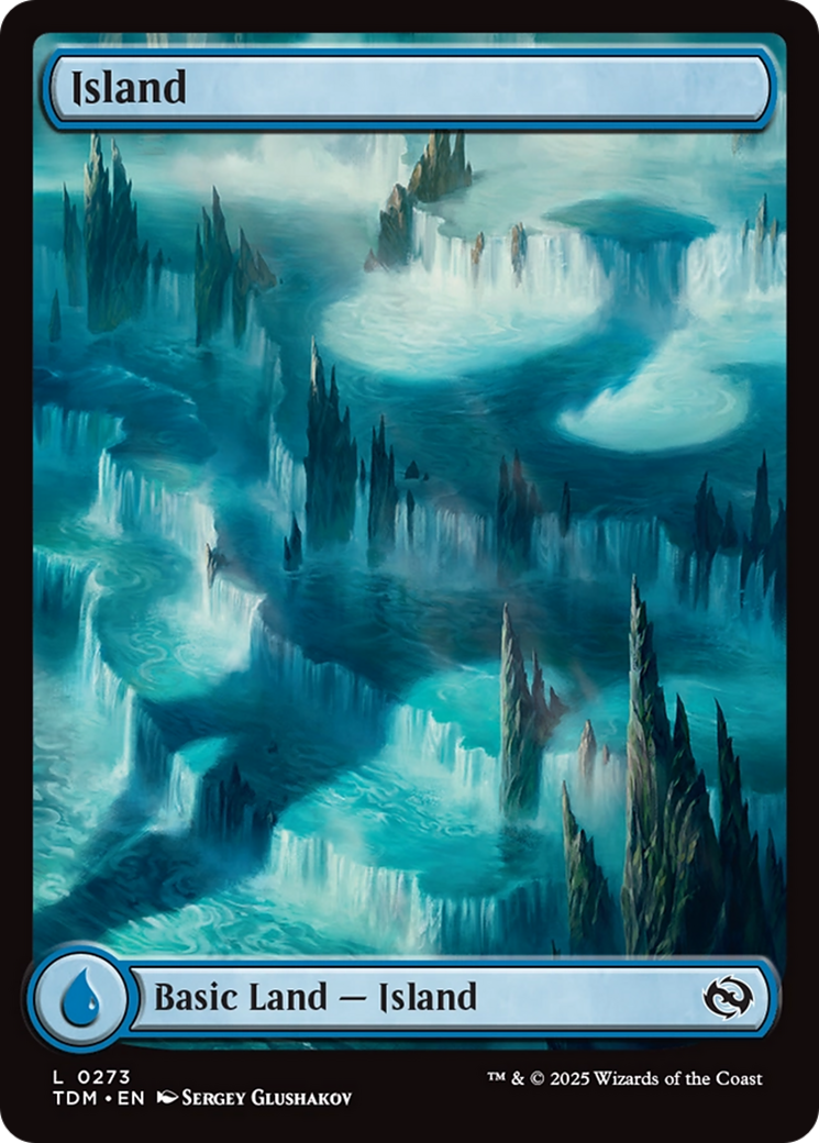 Island (0273) [Tarkir: Dragonstorm] | Mega City Incorporated