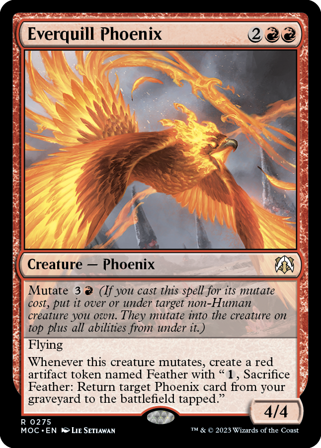 Everquill Phoenix [March of the Machine Commander] | Mega City Incorporated
