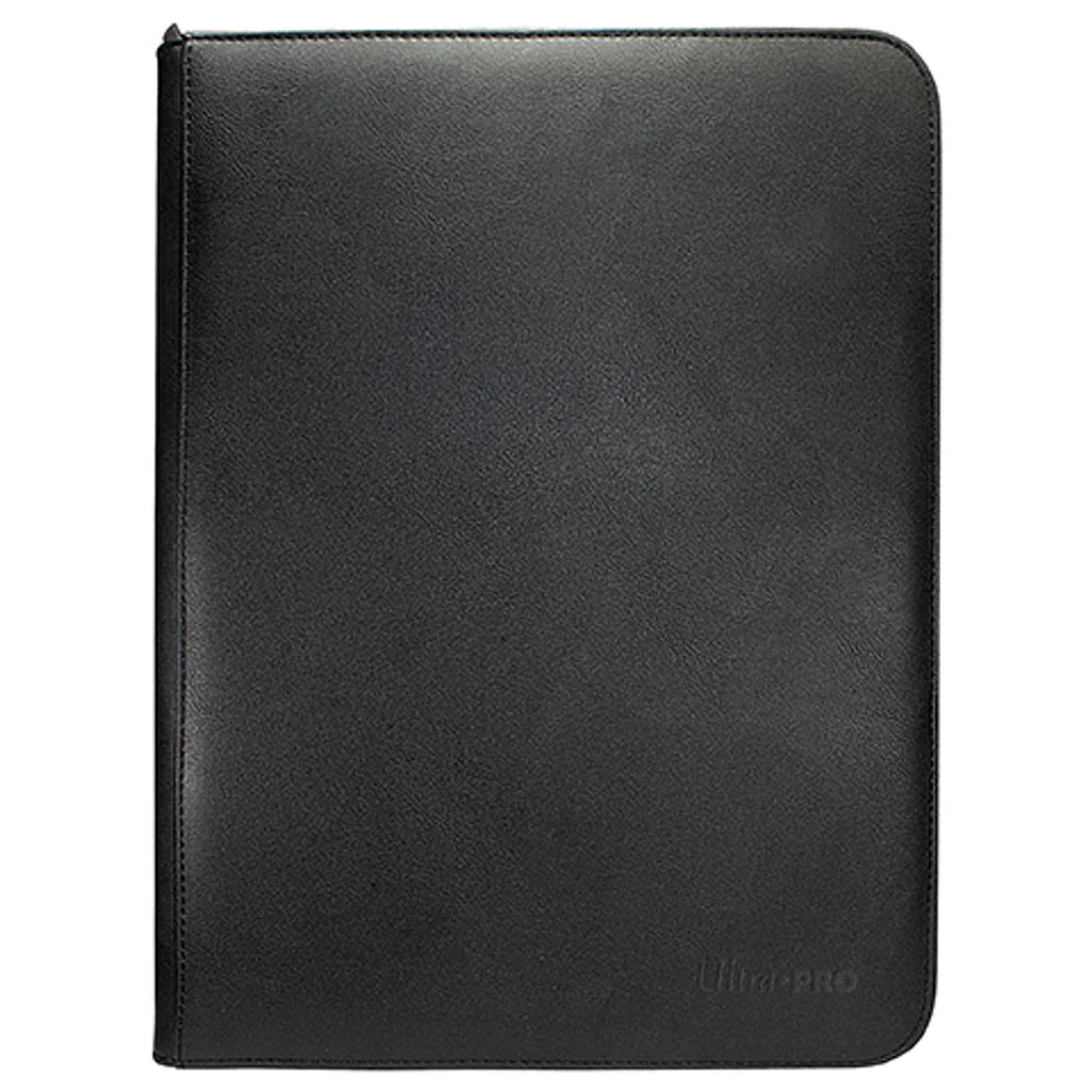 Vivid 9 Pocket Zippered PRO-Binder Black | Mega City Incorporated