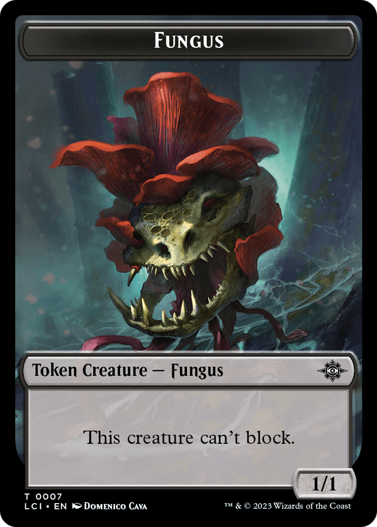 Map // Fungus Double-Sided Token [The Lost Caverns of Ixalan Tokens] | Mega City Incorporated